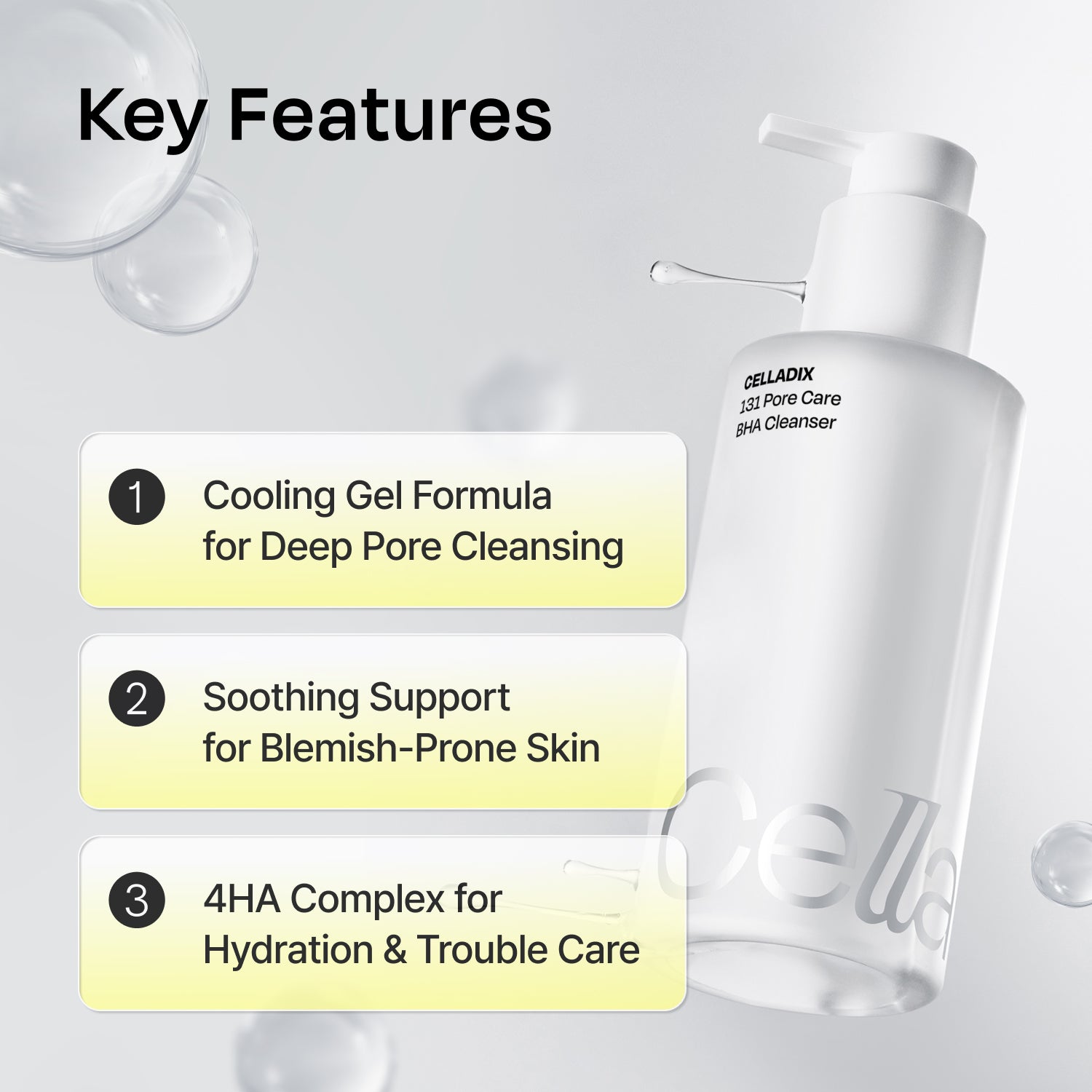 ボディ・フェイスケア Celladix Actizer 131 Pore Care BHA Cleanser | Celladix – Celladix US