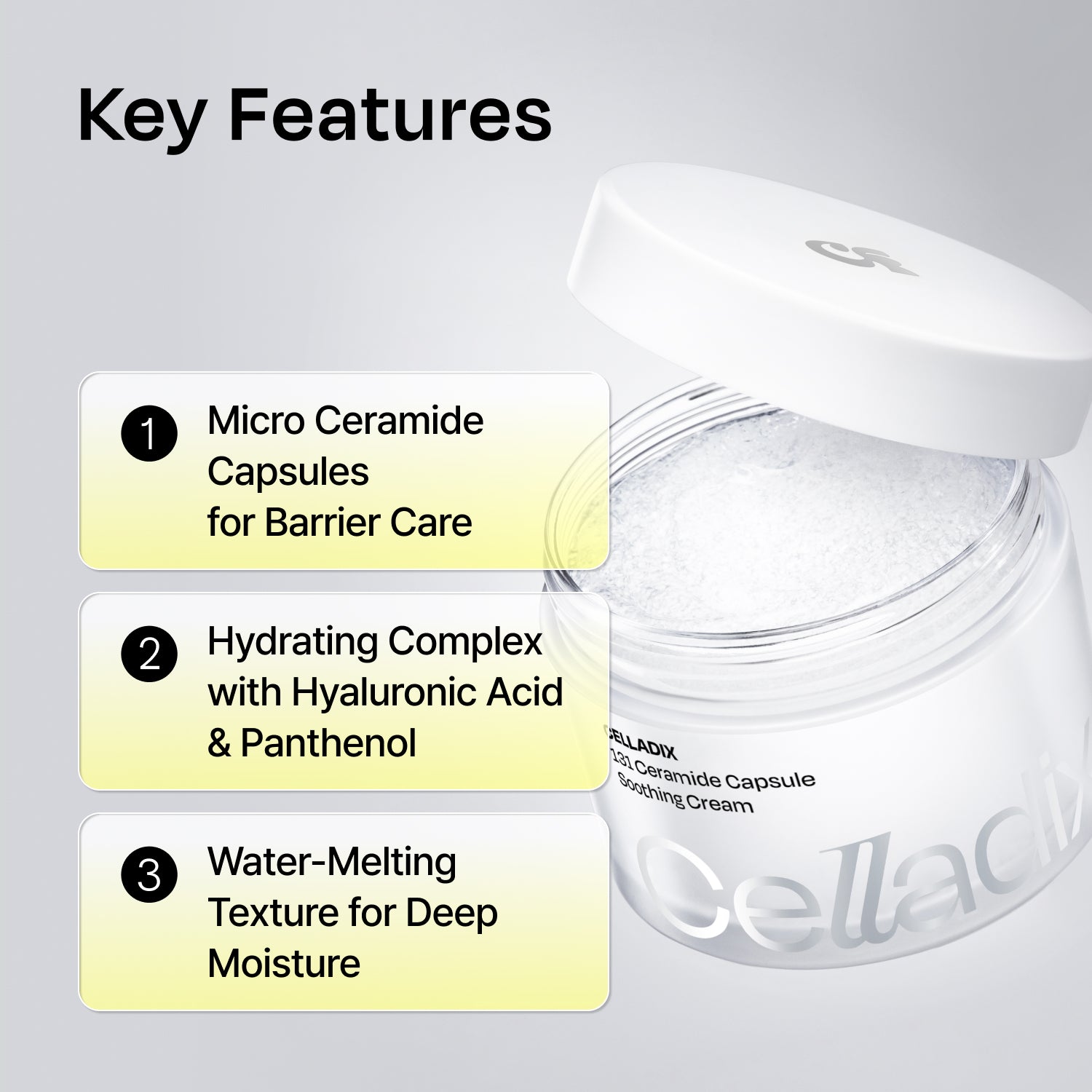 131 Ceramide Capsule Soothing Cream | Celladix – Celladix US