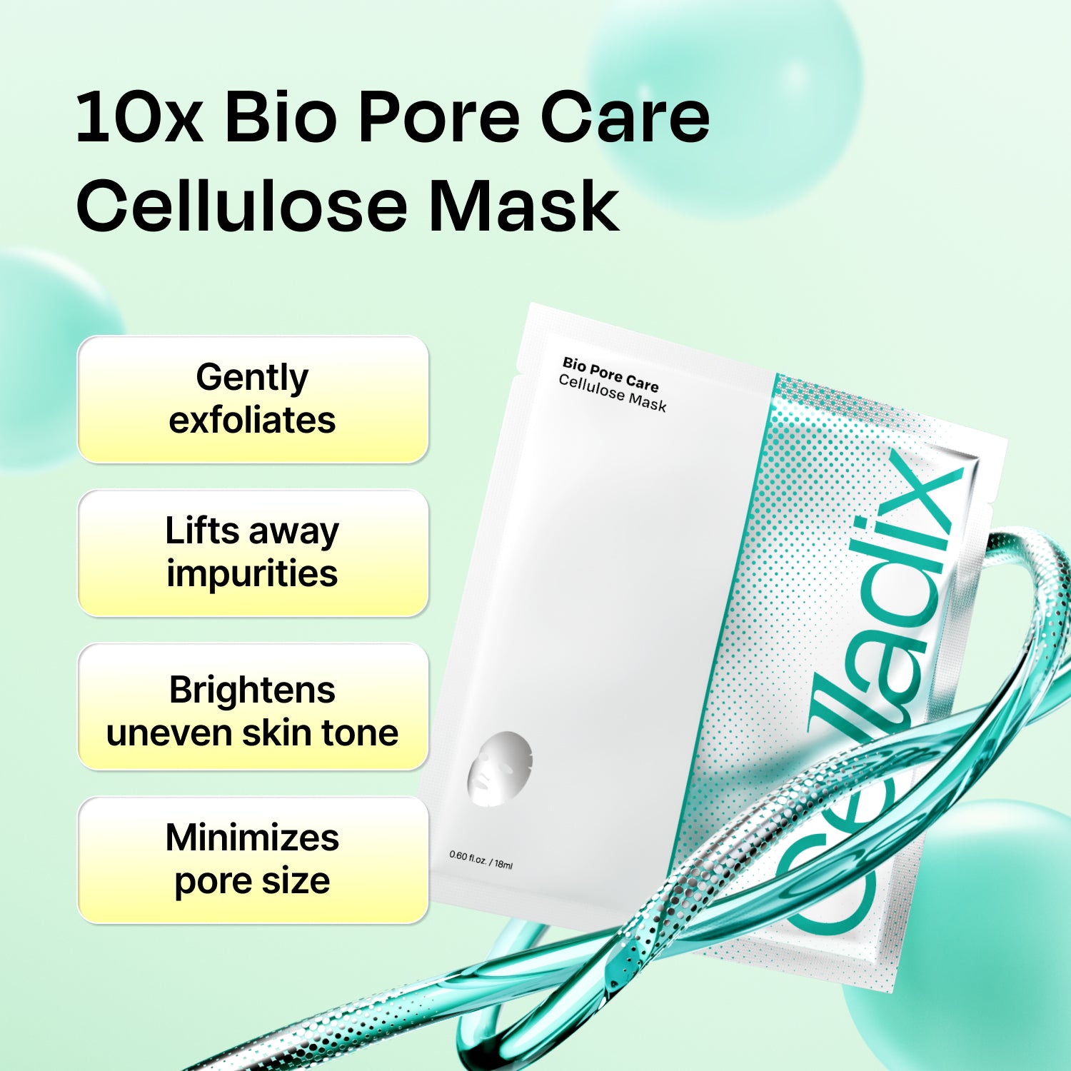 Bio Pore Care Cellulose Mask | Celladix – Celladix US